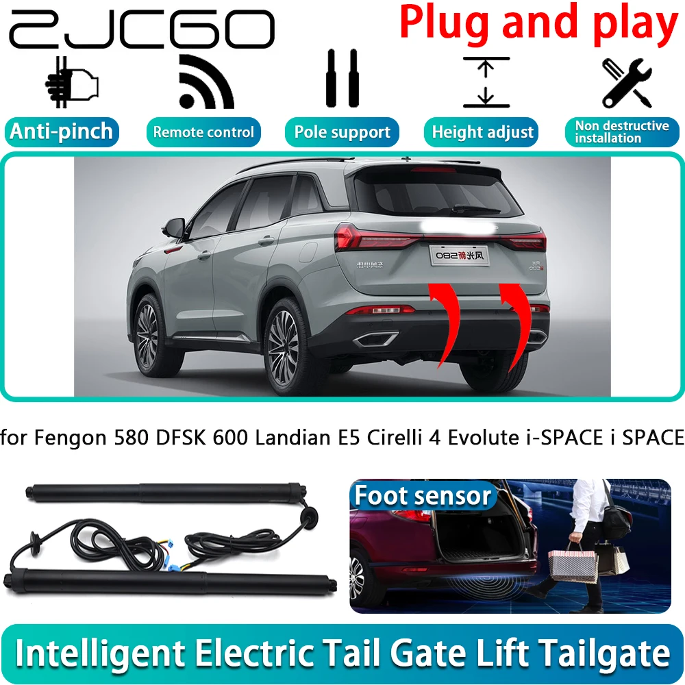 for Fengon 580 DFSK 600 Landian E5 Cirelli 4 Evolute i-SPACE i SPACE Powered Tailgate Power Liftgate Automatic Tailgate System