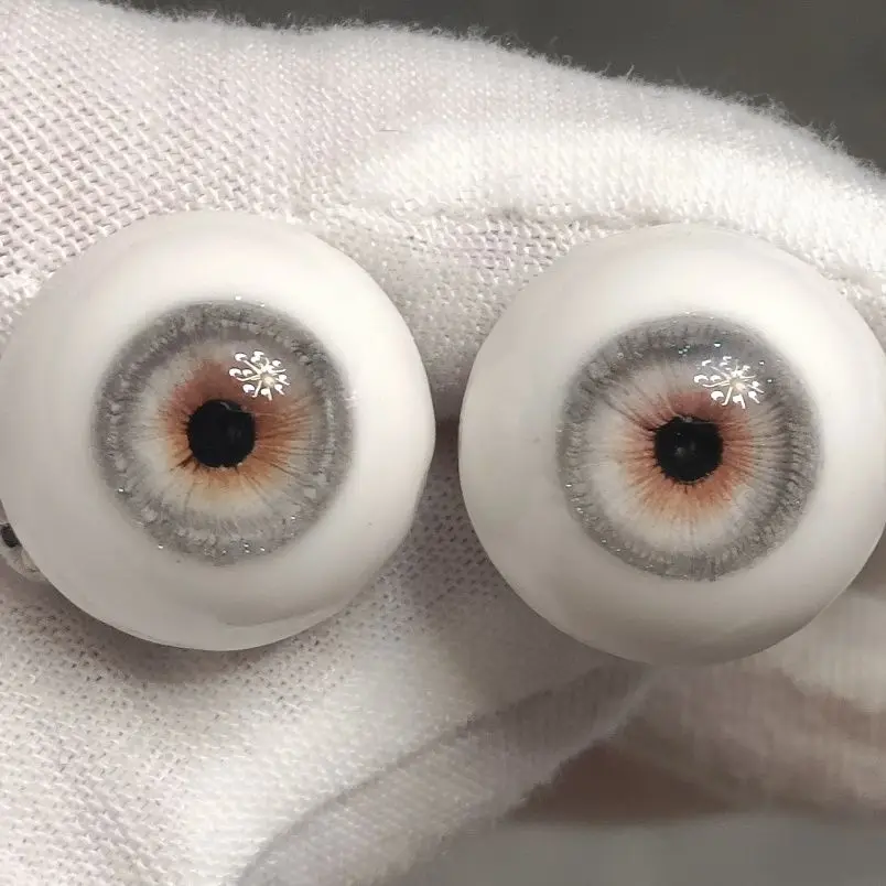 1pair New Doll Eyes 12/14/16/18mm for 1/4 1/6 Bjd Doll Plaster Handmade Stereoscopic Eye Diy Girl Toys Dress Up Doll Accessories