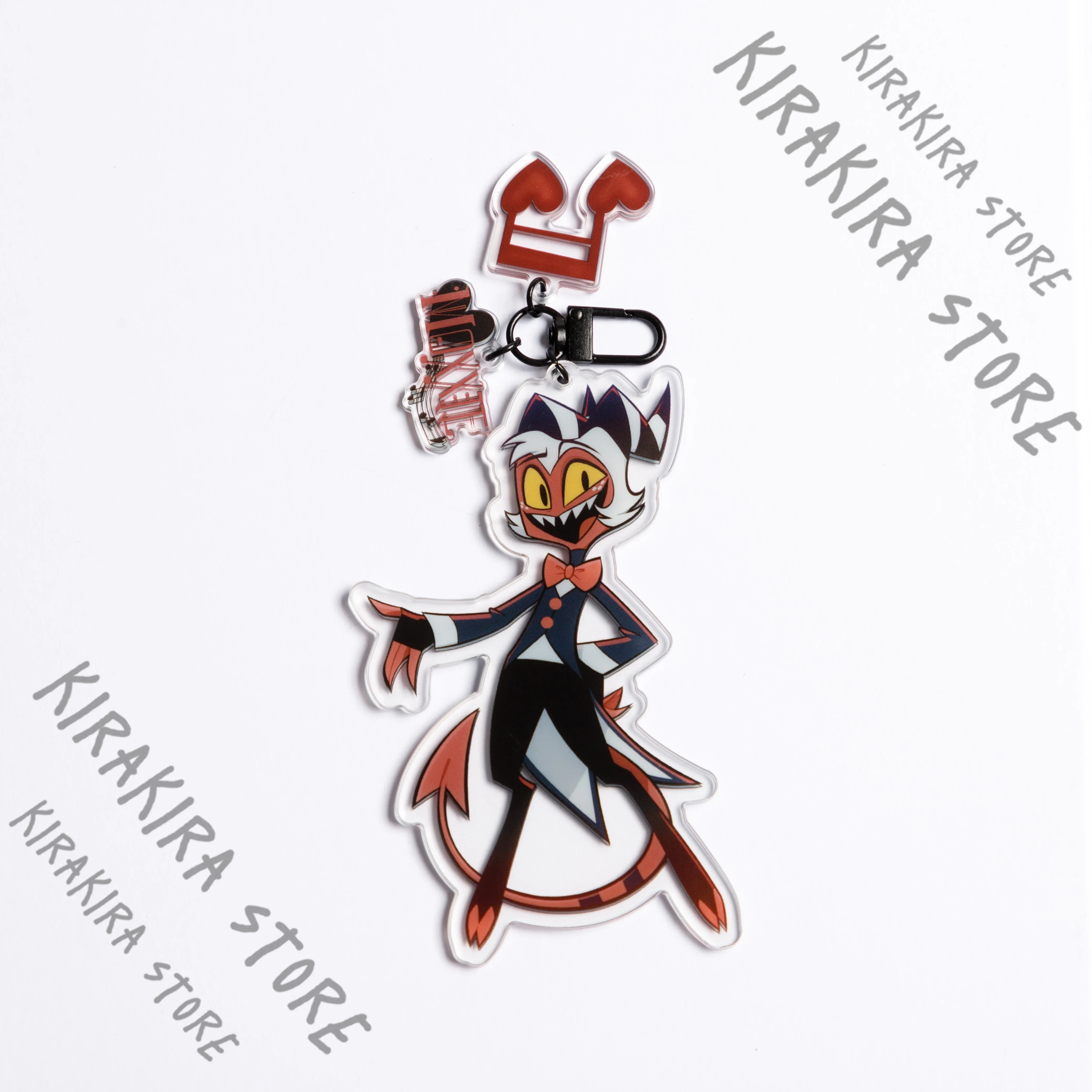

Helluva Boss Blitz Acrylic Pendant Moxxie Stolas Loona Millie Fizzarolli Official Ornaments Hanging Drop Decoration Keychain