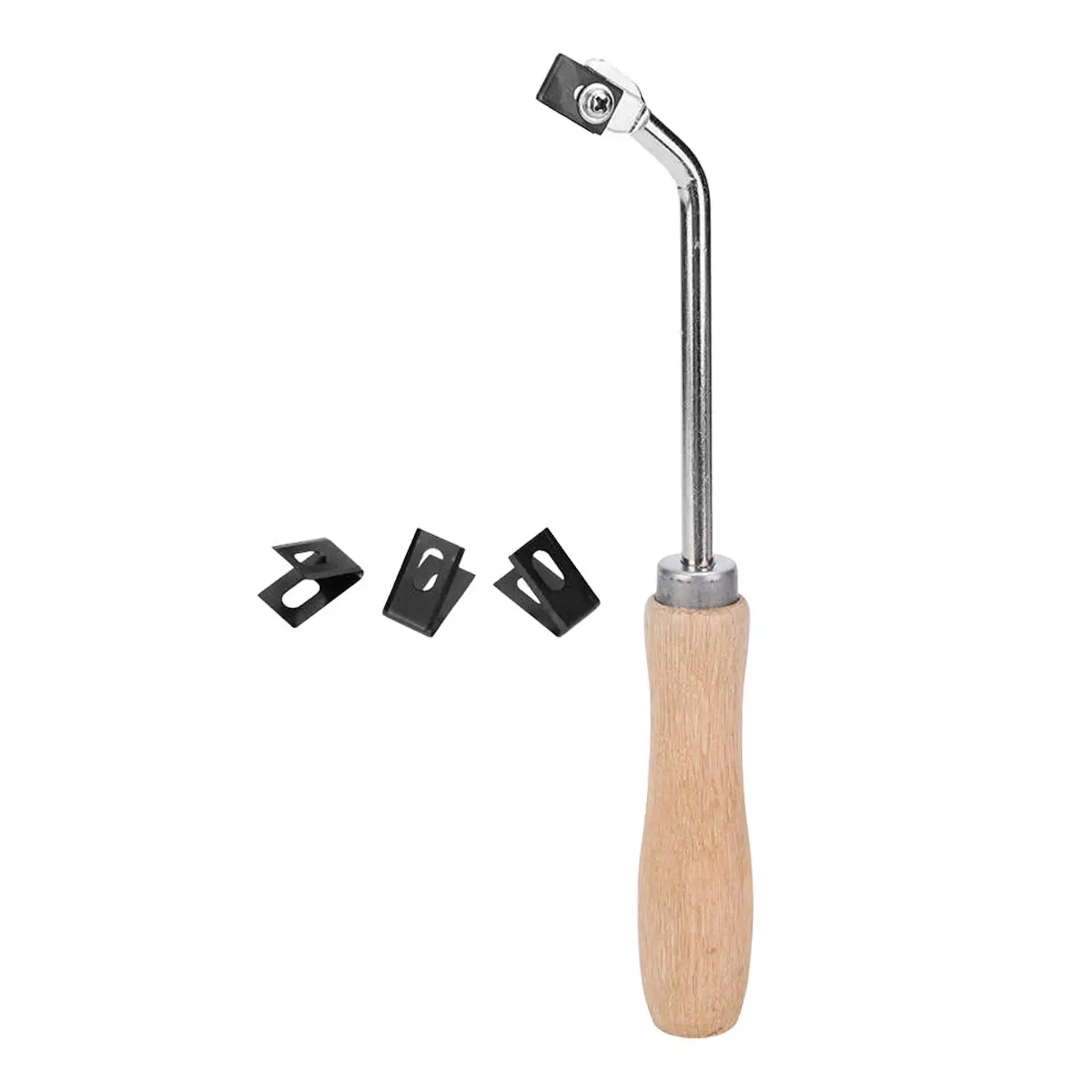 Floor Groover Beech Wood Handle Floor Welding Slot Tool Slotting Tool for Garden Kitchen Wood Project Bathroom PVC Floor