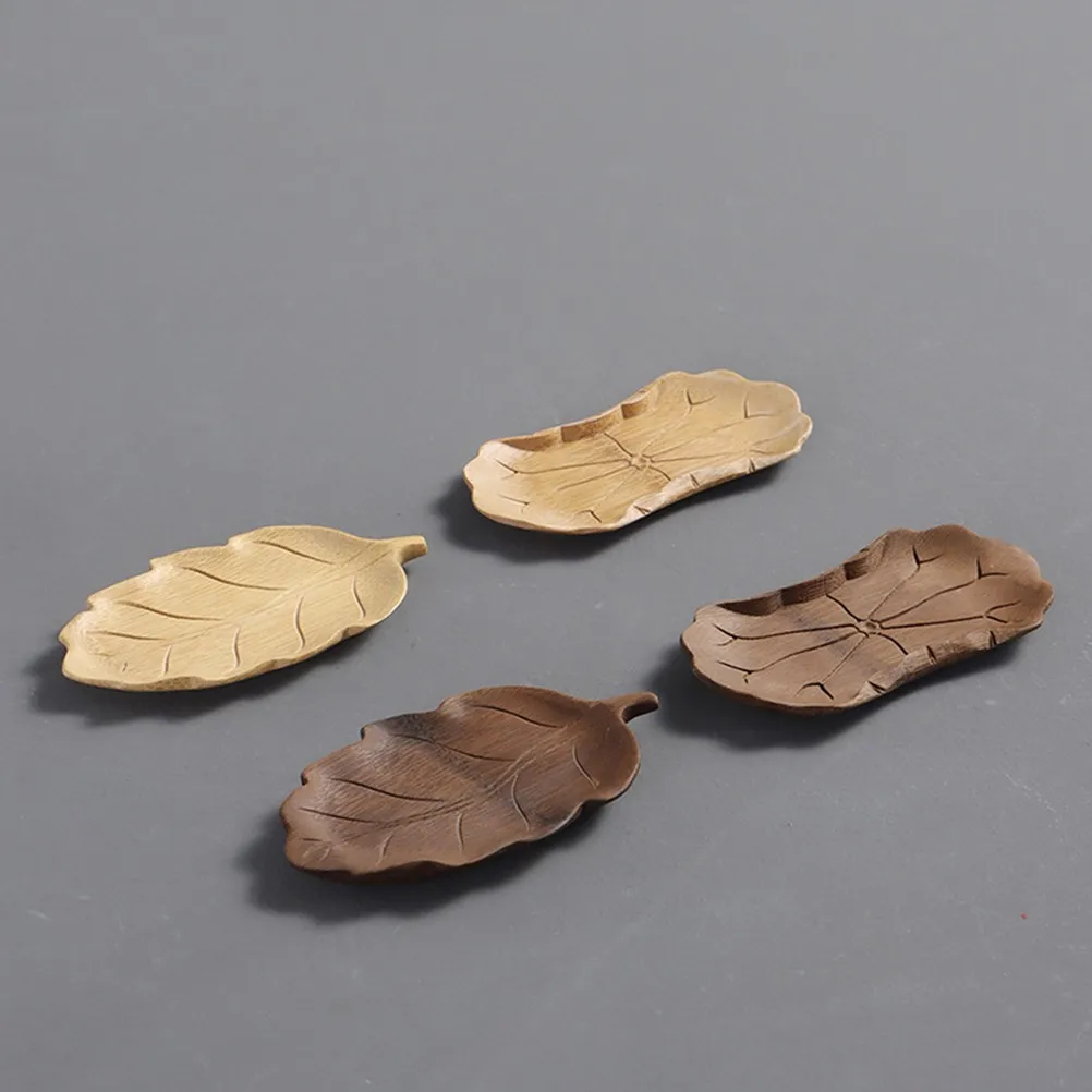 

Bamboo Coaster Set Teacup Holder Dining Table Decor Waterproof Pad Creative Cushion Home Office Use Eco Friendly