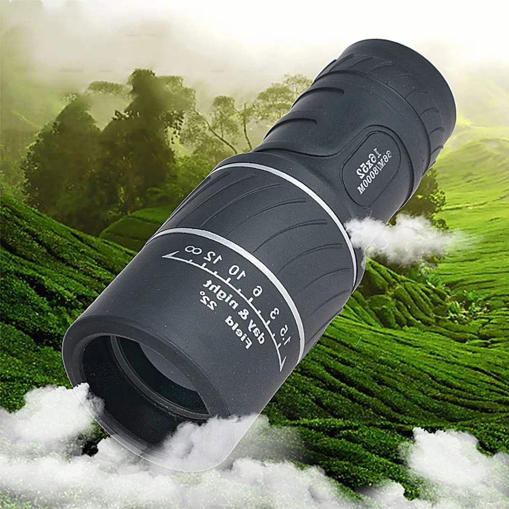 Portable 16X52 High over Binoculars Telescope Monocular 66/8000M Plastic Binoculars Outdoor Outdoor Sports Telescope