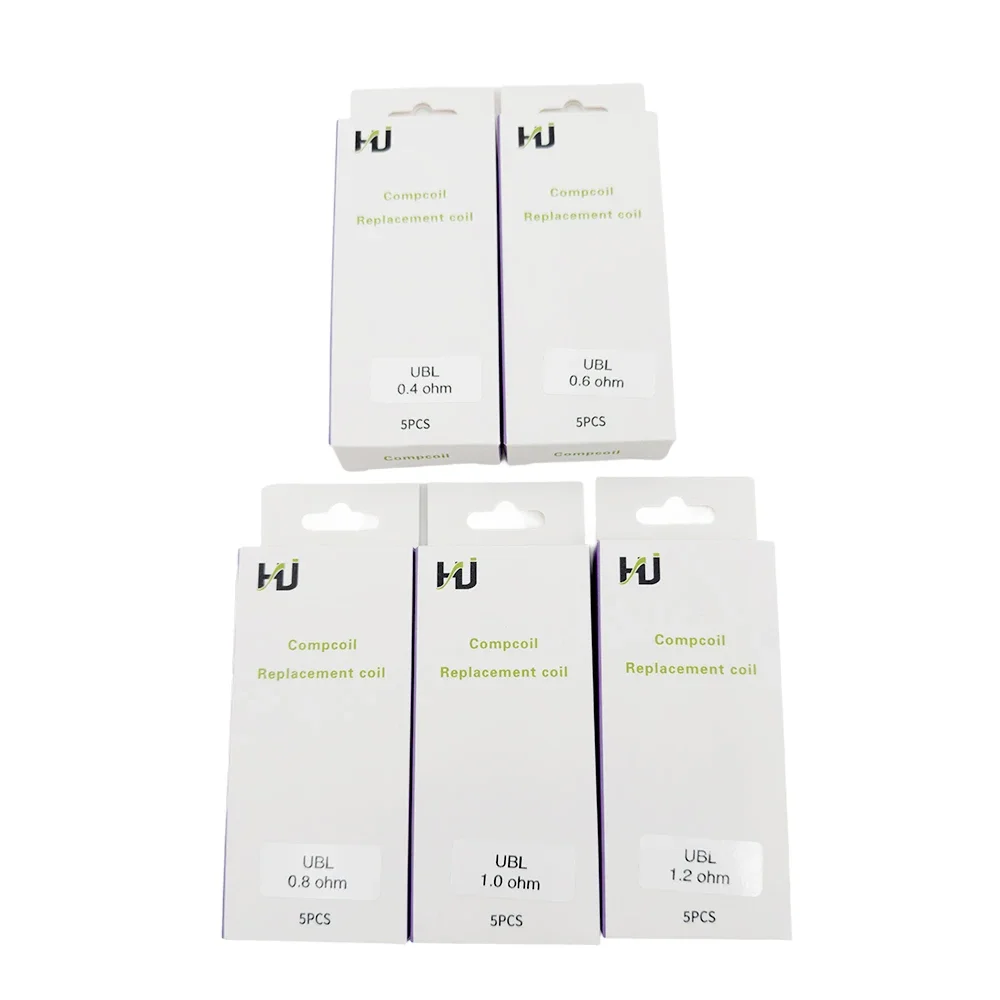 UB Lite MTLCoil L1 L3 L6 L8 0.4ohm 0.6ohm 0.8ohm RDL لفائف رئيس لخرطوشة Ursa Mini Thelema Mini UB Lite #3
