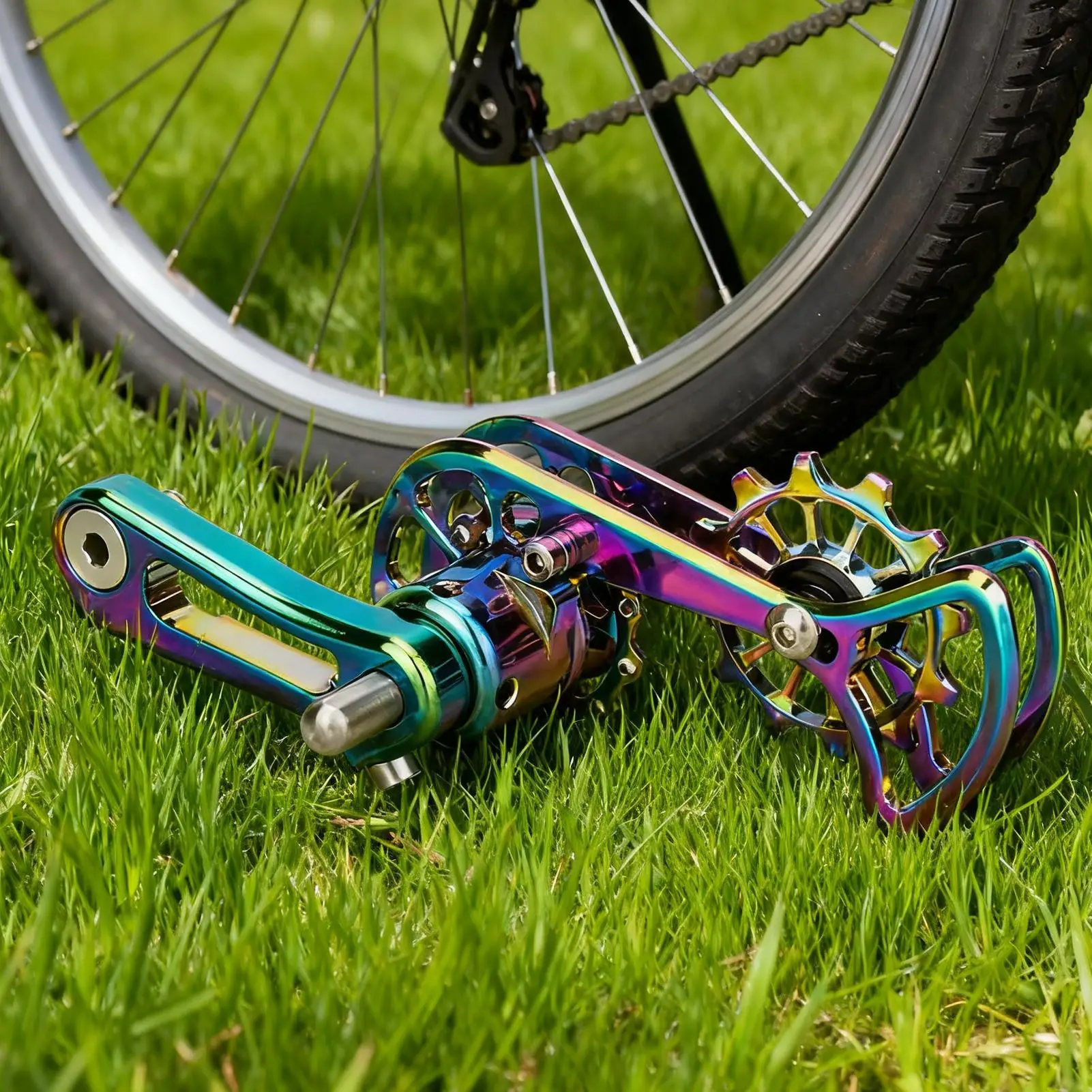 

Направляющая цепи Односкоростная велосипедная насадка Натяжитель велосипедной цепи для парковки на открытом воздухе Городская дорога Улица Горные соревнования