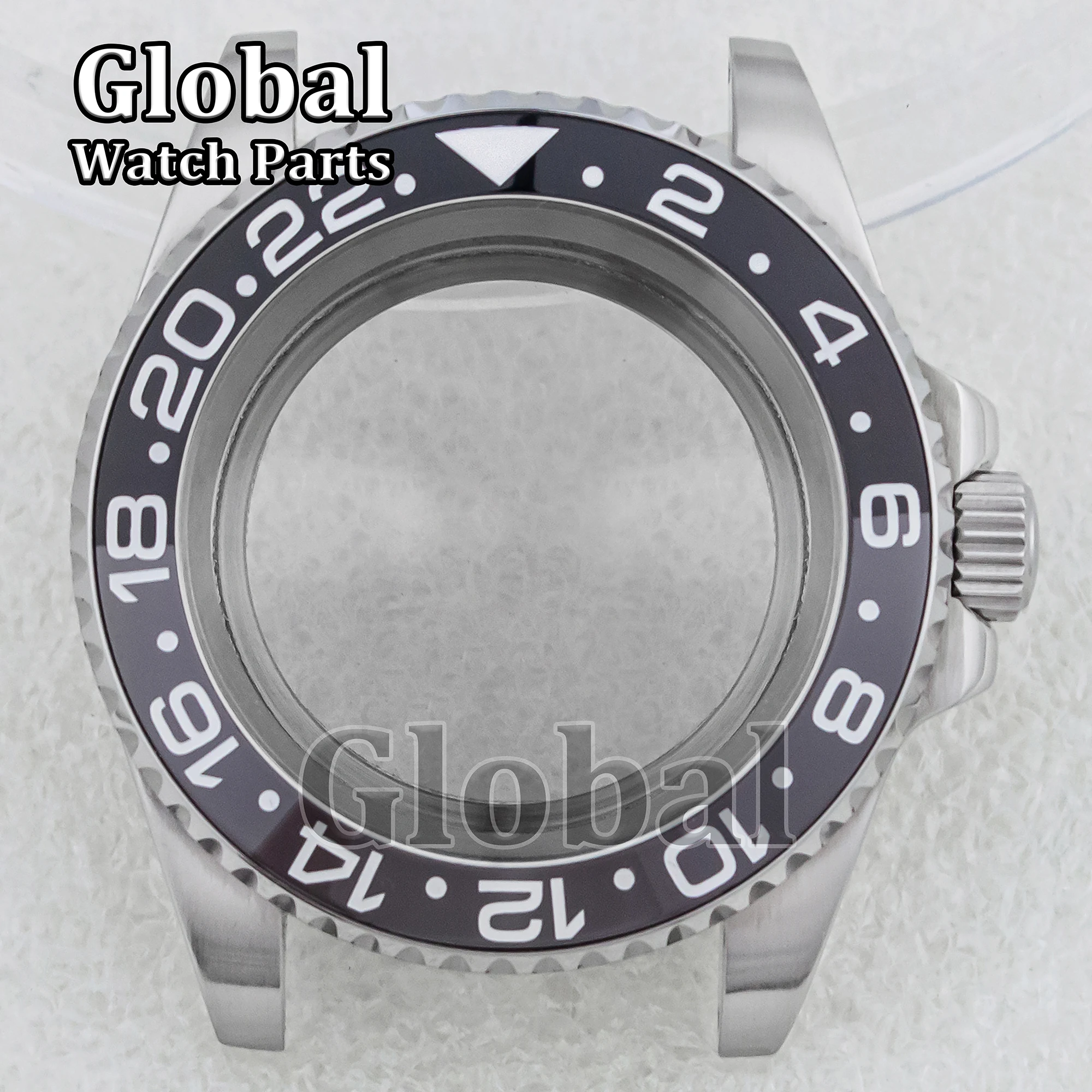 Высококачественный корпус часов 40 мм для NH35 NH36 SUB GMT, аксессуары для часов, запасные части, подходят для ремонта механизмов NH35, детали для часов