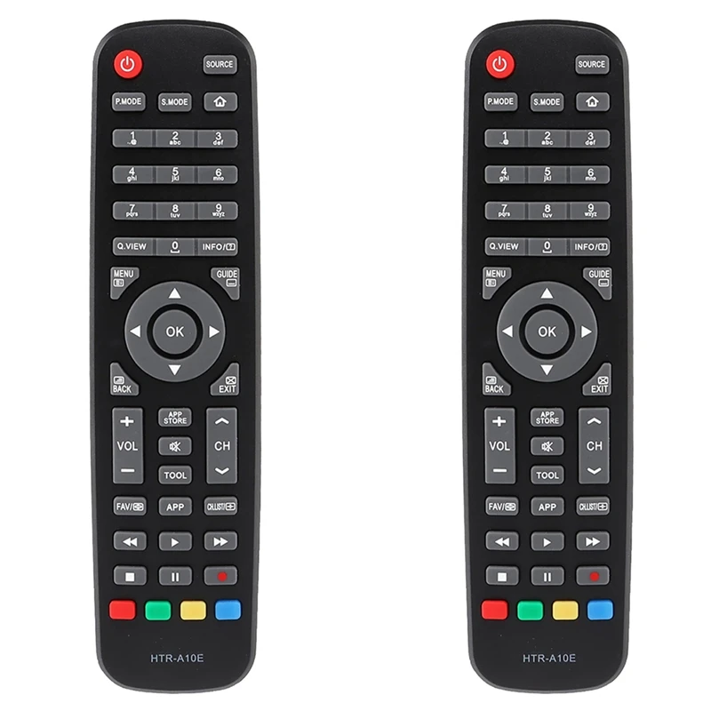 2025 New-2X HTR-A10E TV Remote Control For Haier Smart LCD TV HTR-A10 HTR-A10H LE43K6000TF LE40K6000TF LE32K6500SA LE32K6000T