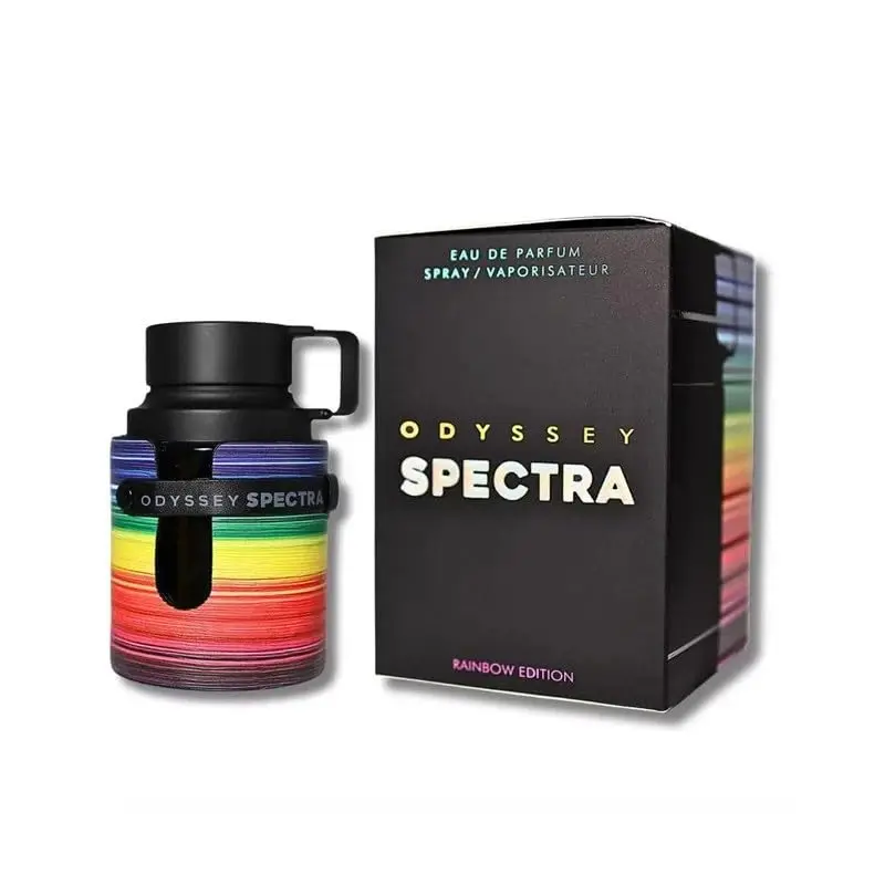 Armaf Odyssey Spectra Rainbow Edition EDP 100 ml – Parfum unisexe floral fruité frais longue durée, cadeau pour Halloween Noël