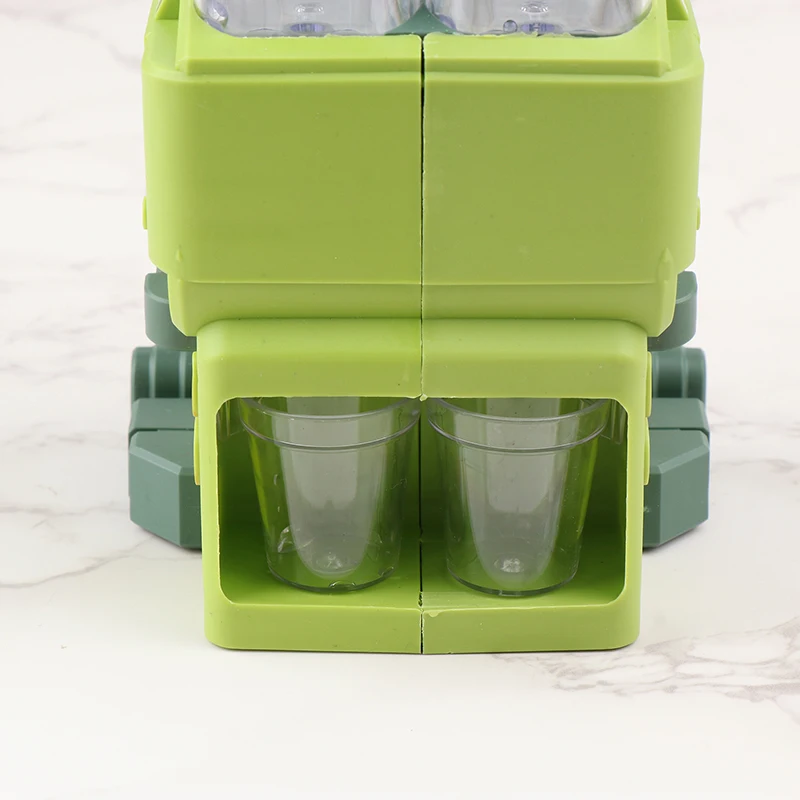 1/12 Dollhouse Miniature Accessories Dinosaur Mini Water Dispenser Simulation Drinking Fountain Model for Doll House Decoration
