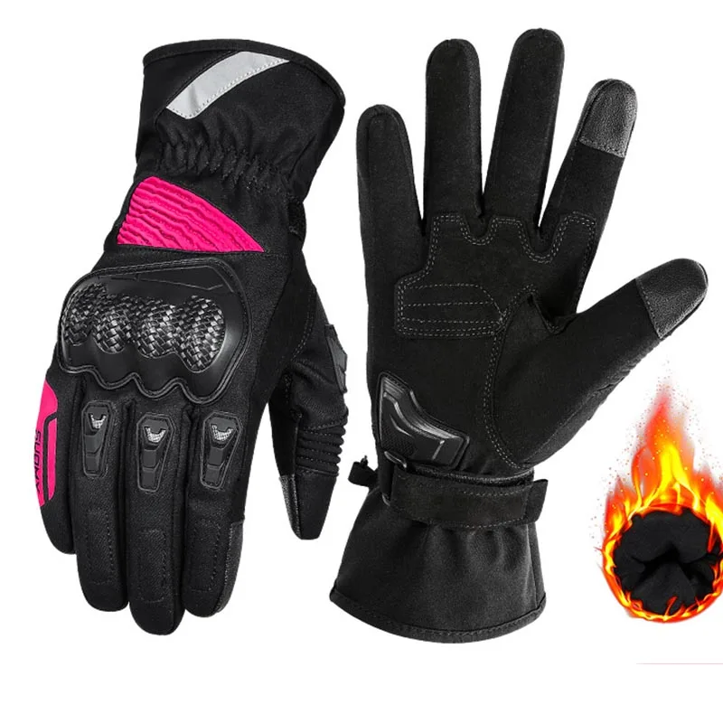 

Motorcycle Winter Gloves Windproof Waterproof Guantes Moto Men Motorbike Riding Gloves Touch Screen Moto Motocross Gloves