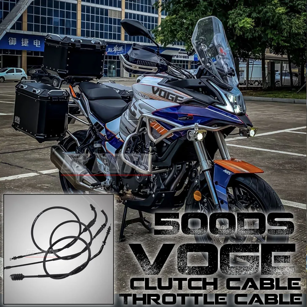 

FOR Loncin Voge 500ds Genuine Parts Motorcycle Clutch Standard Clutch Extended Throttle Cable Line 500ds Clutch line