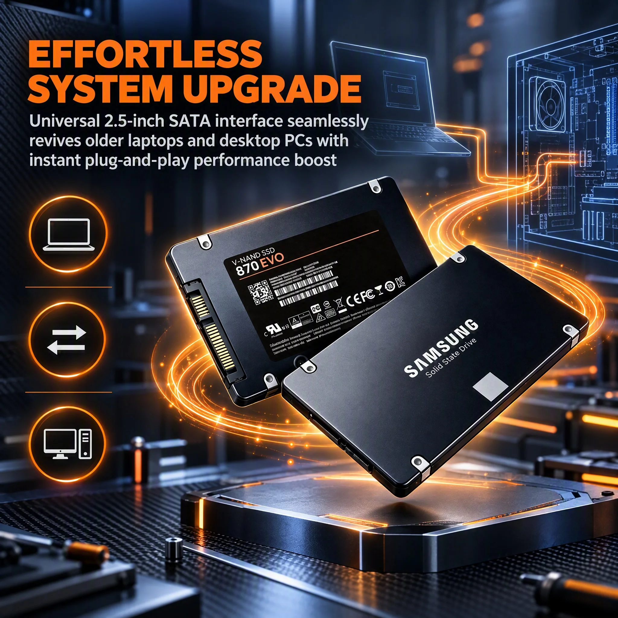 Disque SSD interne SAMSUNG SSD - Samsung Ssd Evo 870 avis et prix