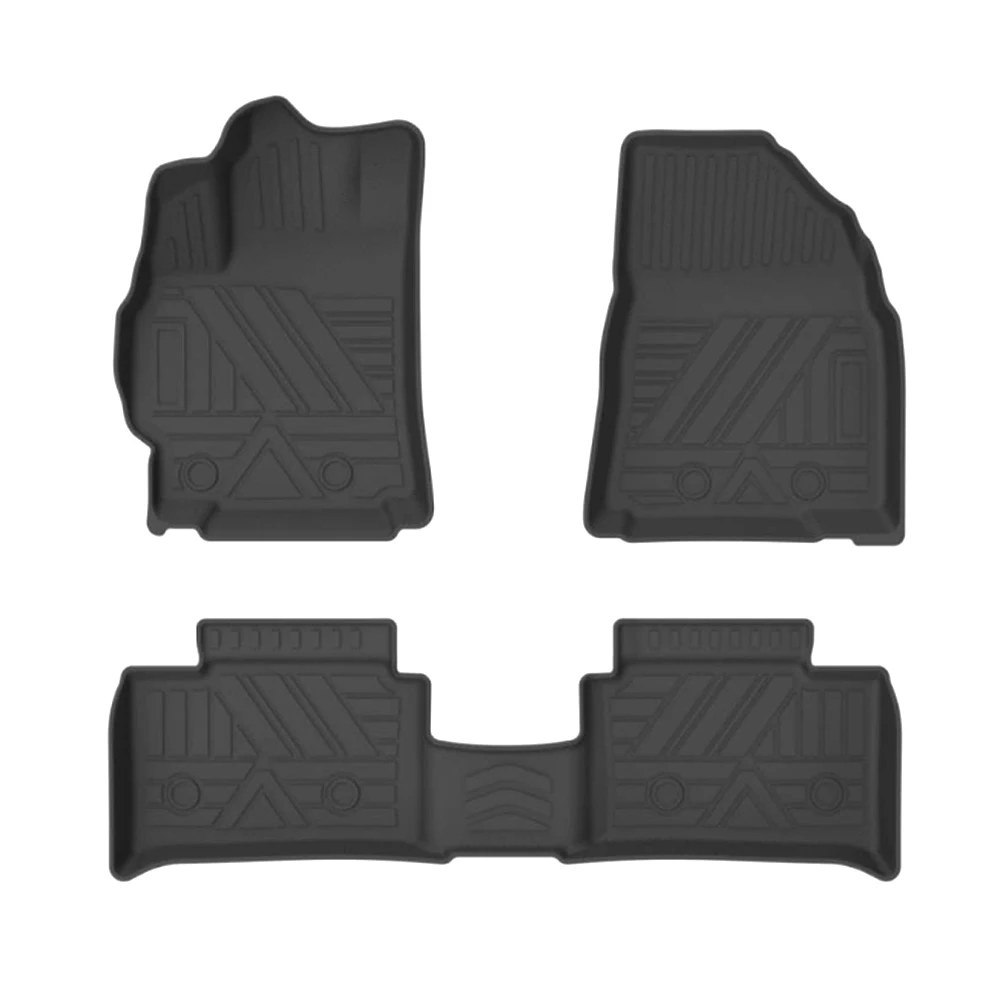 

For BYD QIN EV 2021 2022 Car Floor Mats Waterproof Easy to Clean Wear Resistant Car Floor Mat 2022 Edition Models Car Foot Pads