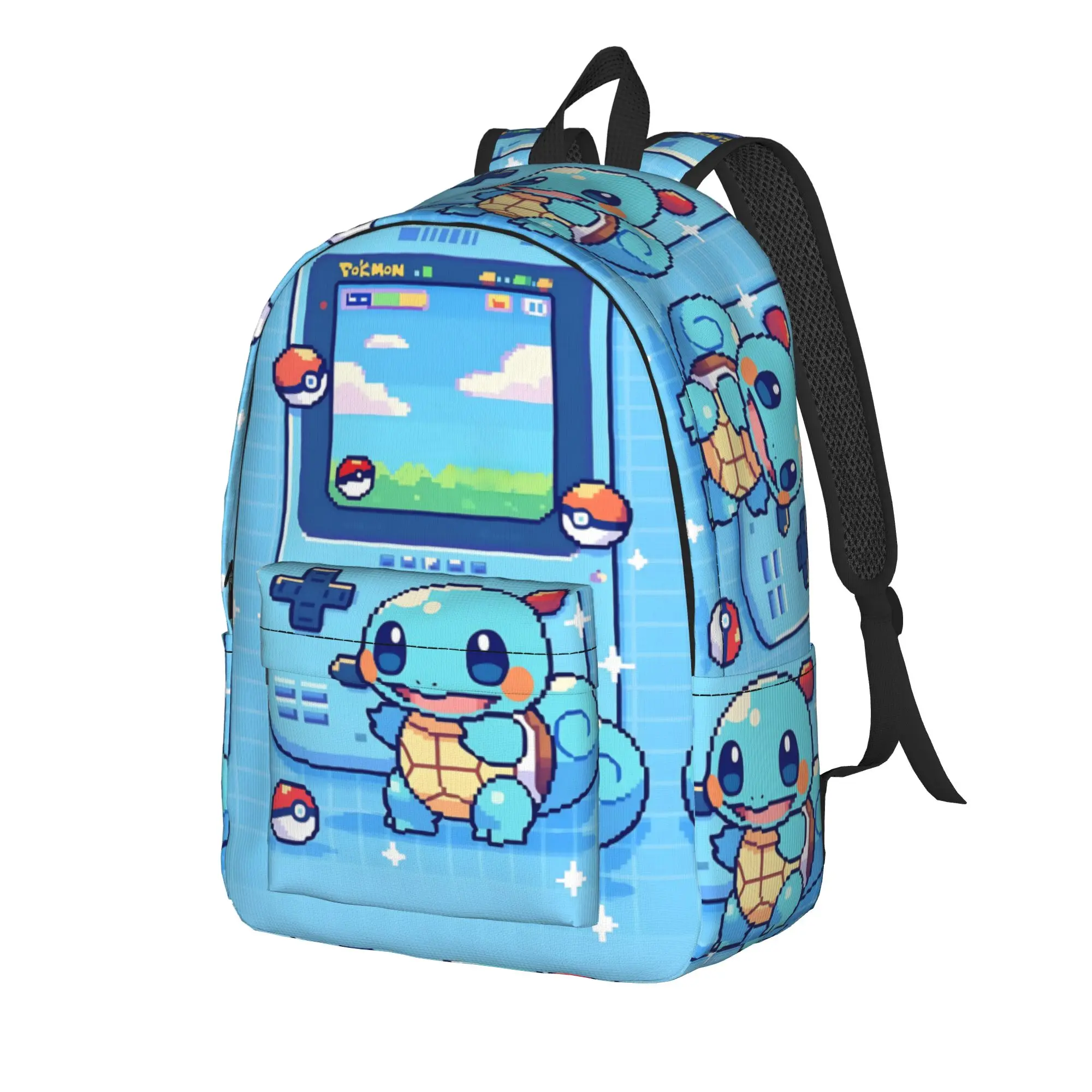 Fashion Funny Pokemon Theme Backpack  Mochilas Light For School Large Capacity Rucksack