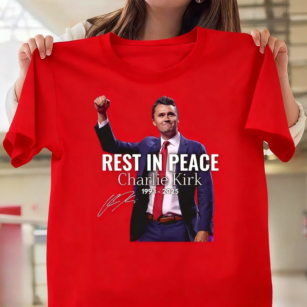 

Charlie Kirk 1993 - 2025 Always Remember Shirt A True Patriot Charlie Clothing IN LOVING MEMORY T-shirt Men Women Streetwear