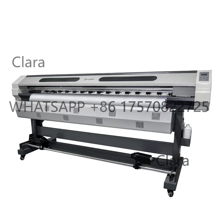 Yinghe Hot Product 6 Feet Eco Solvent Printer with Xp600 Print Head for Flex Tarpaulin Banners and Self -adhesive Vinyl Stickers