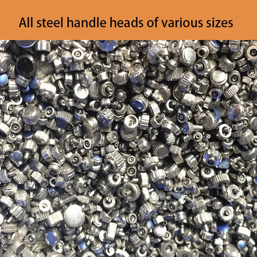 

All steel handle heads, mixed with various sizes of handle heads Miscellaneous handle head