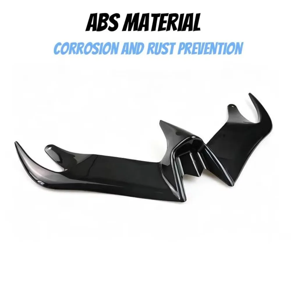 For Yamaha YFZ-R25 R3 V6 R6 2014-2018 Modified Birdmouth Fixed Wing Shark Fin Lower Lip Air Inlet Wing Spoiler Front Lip