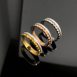 Hot Sale High Quality Jewelry Exquisite Quatre Classique Series Rings Three Colors Optional Women Jewelry Gift Free Shipping