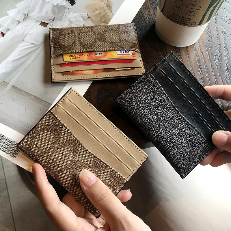 

Luxury Wallets for Women Men Multi-Function Card Holder Fashion PU Female Small Card Bag Short Women's Purse Coin Purse Gifts