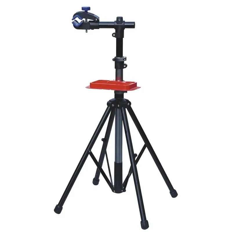 Aluminum Retractable Vertical Bicycle Repair Rack with Adjustable Platform RTS Parking Rack