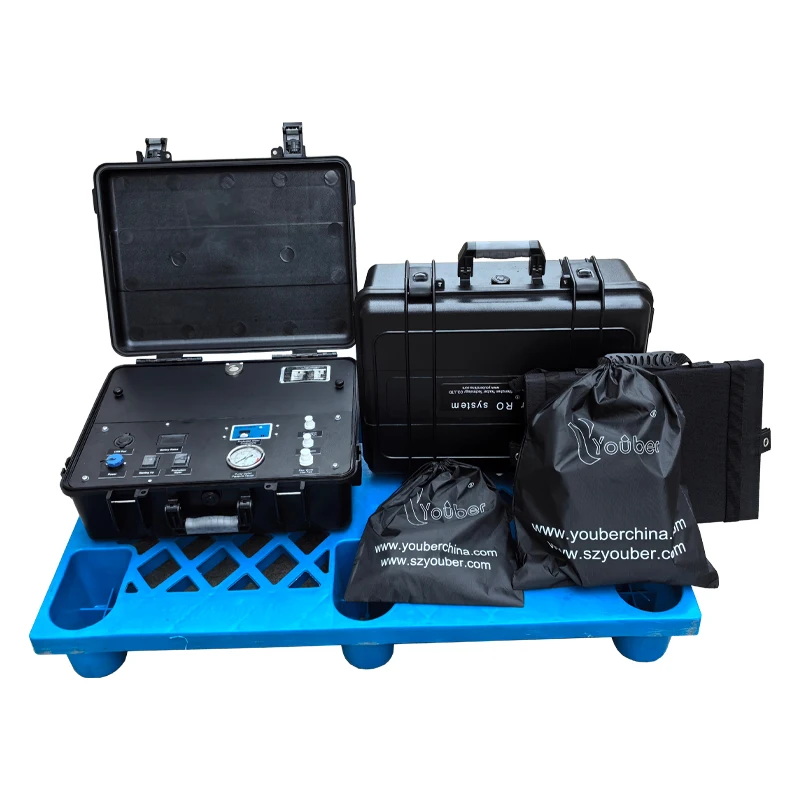 12V Suitcase Portable Solar Power Small Filter Machine Boat Purifier System Reverse Osmosis Plant Water Filtration Desalination