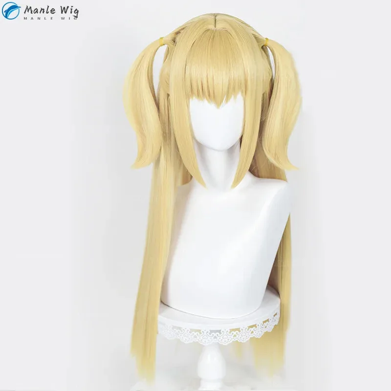 2025 70 см длинный Миса Амане косплей аниме МисаМиса колье ожерелье желтые устойчивые волосы вечерние парики реквизит + шапочка для парика