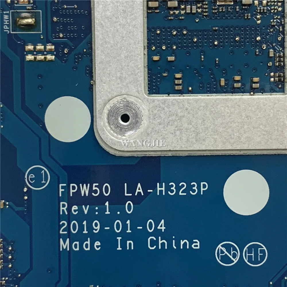 

FPW50 LA-H323P For HP 15-DW 15S-DU 15S-DR Laptop Motherboard L51992-601 L51992-001 SRFFX i5-8265U MX130 2GB GPU 100% Working