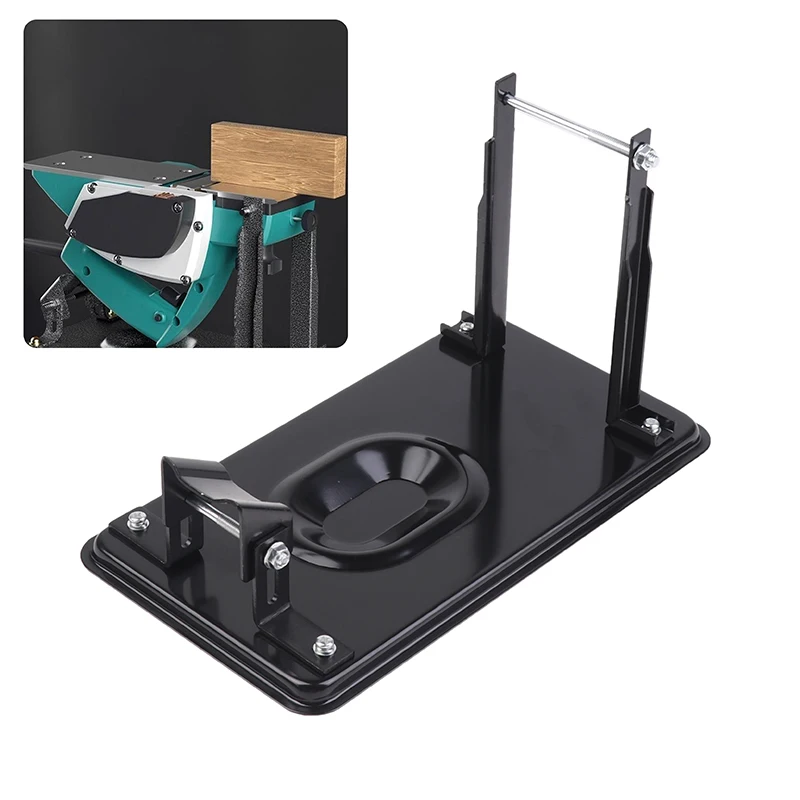 

Прочный электрический строгальный станок с перевернутым кронштейном - откидная подставка для деревообработки; Удобный бытовой настольный строгальный станок