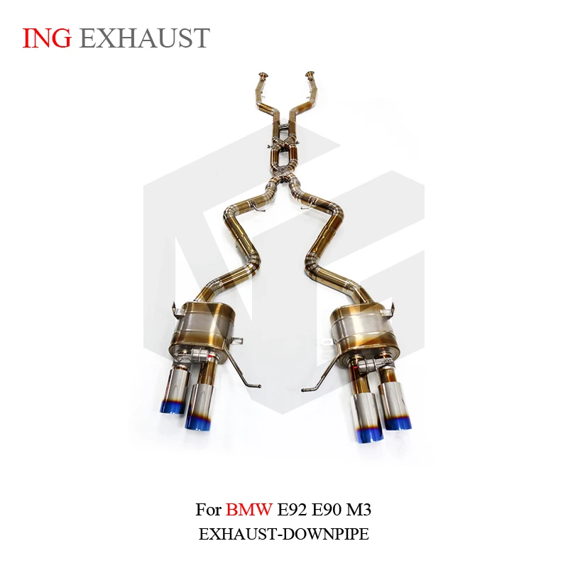 

ING Performance Valve Vacuum Titanium Alloy Catback Exhaust for BMW E90 E92 M3 V8 4.0T Remote control Muffler Accessories System