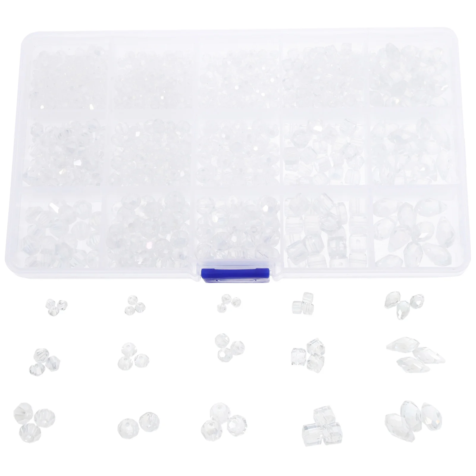 

1000 шт хрустальные стеклянные бусины, маленькие свободные бусины, сделай сам, изготовление ювелирных изделий, браслет, серьги, аксессуары, браслет, подвески «сделай сам»