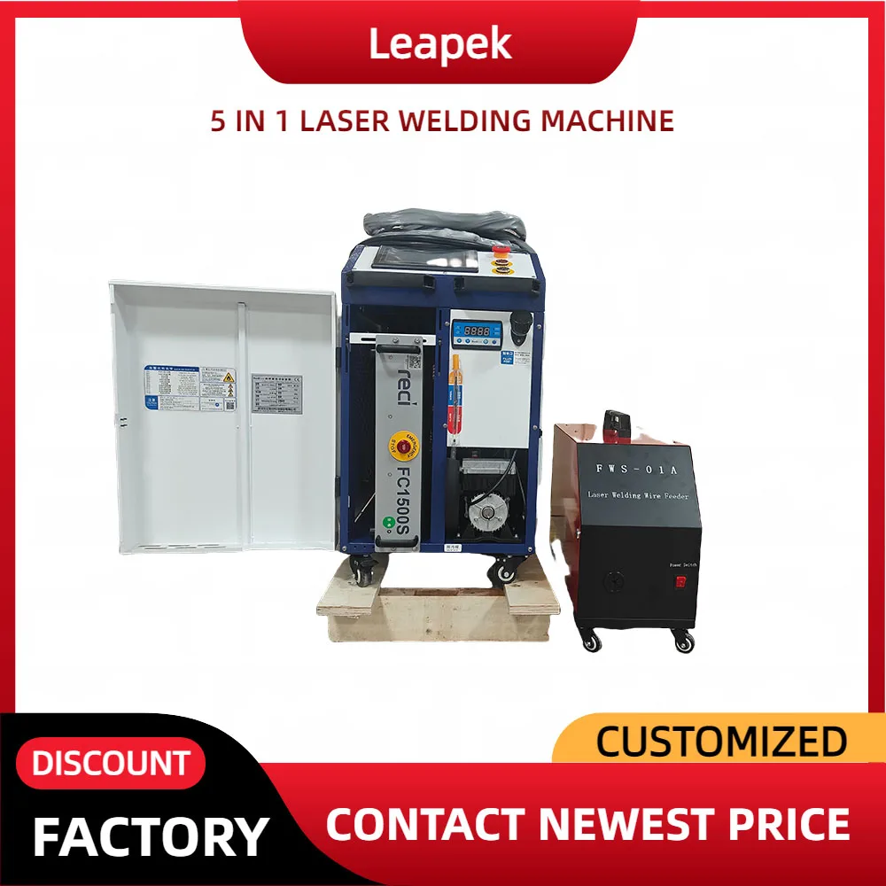 

Water Cooled 5 in 1 Fiber Laser Welding Machine Battery Laser Welder New Laser Welders 1500w 2000w for Metal
