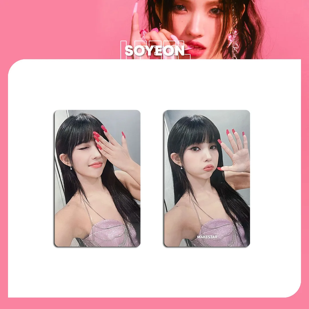 Gidle Ms7.0 Double Sided Special Card Song Yuqi, Ye Shuhua, Tian Xiaojuan, Zhao Meiyan Minnie