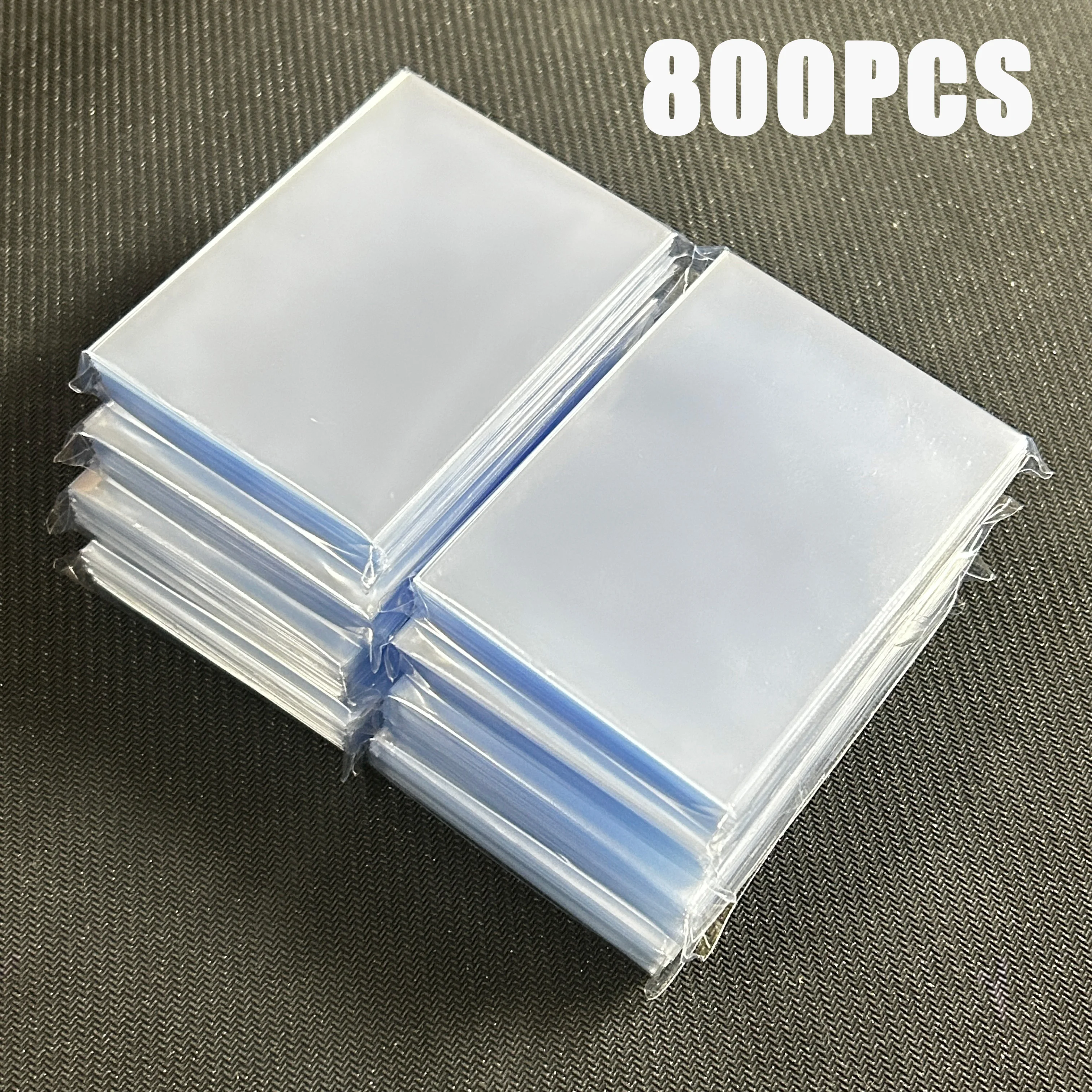 800 PCS/LOT Acid Free PKM Transparent Perfect Fit Cards Sleeves Perfect Size Cover for PKM/MTG Protector 64.2x89mm