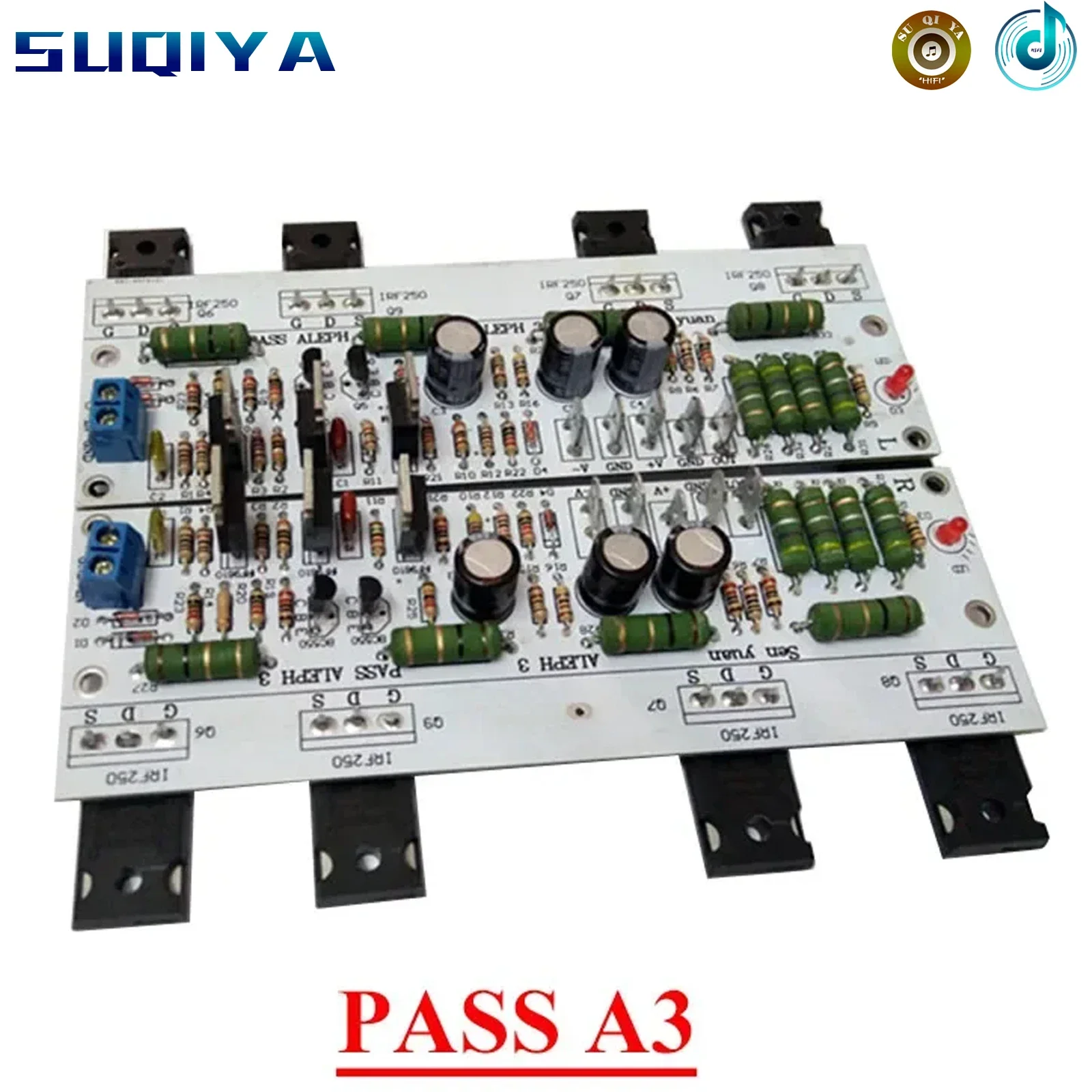 60w 1 Pair PASS A3 Class A Power Amplifier Board High Power Is Better Than 1969 HIFI Amplifier Audio