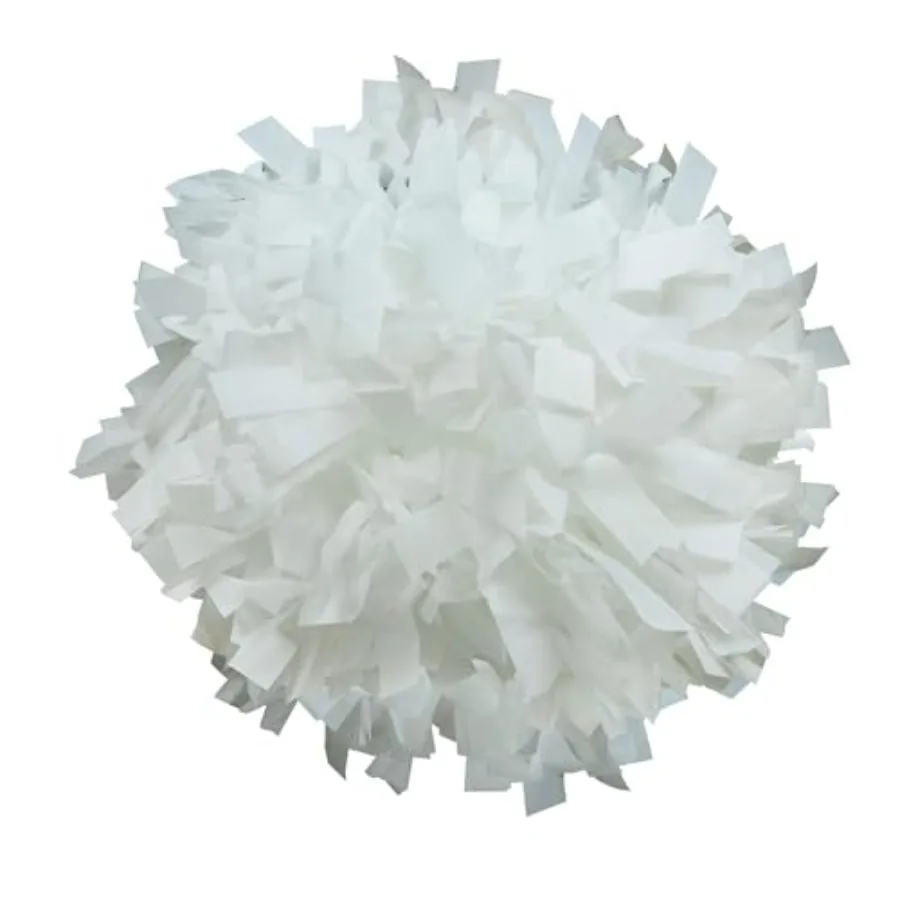 

2 Pack 6 Inch Plastic Cheerleading Pom Pom with Baton Handle …