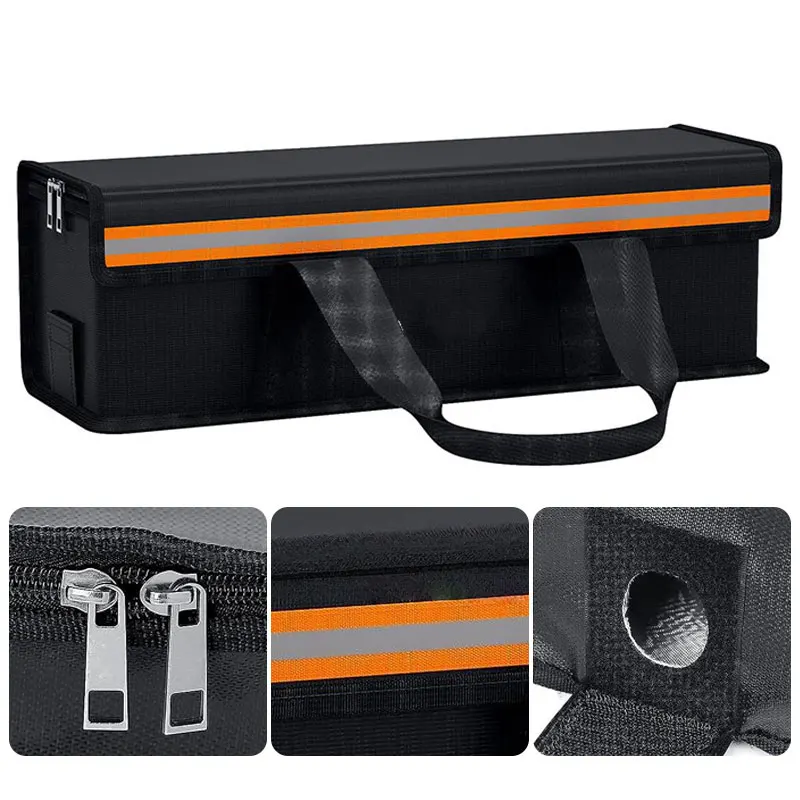 

Fireproof and Explosion-Proof Battery Storage Bag Electric Bicycle Battery Charging Safety Protection Bag Sturdy Guard Bag