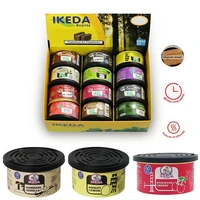 Ambientador para coche, aroma de chicle, latas orgánicas, eliminador de olores, fragancia esencial de larga duración y fuerte para armario del hogar