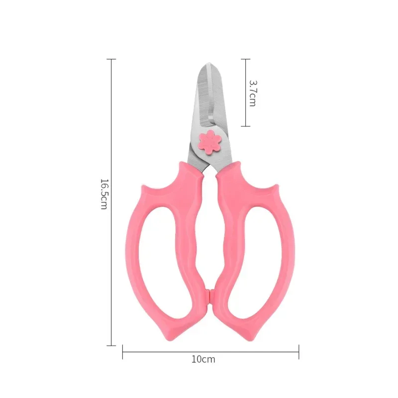 Gardening Shears Stainless Steel Flowering Scissors Flower Shop Pruning De-stemming Teaching Flower Pruning Tools