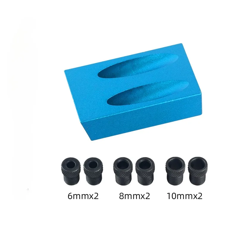 Holzbearbeitung Schräge Loch Bohrer Locator Tasche Loch Jig Für Bohren 15-grad Winkel Bohrer Guide Sets DIY Puncher Zimmerei Werkzeuge – Detail 6