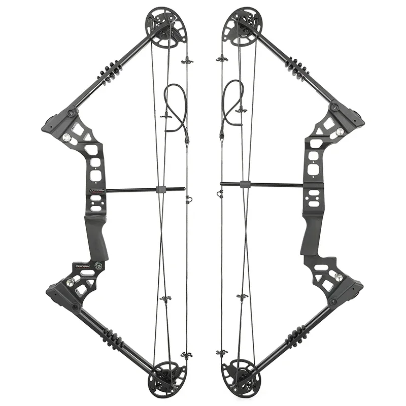 Archery Compound Bow Set RH And LH 20-70 Lbs Draw Weight Adjustable For Adults Outdoor Hunting Bow Kit For Beginner