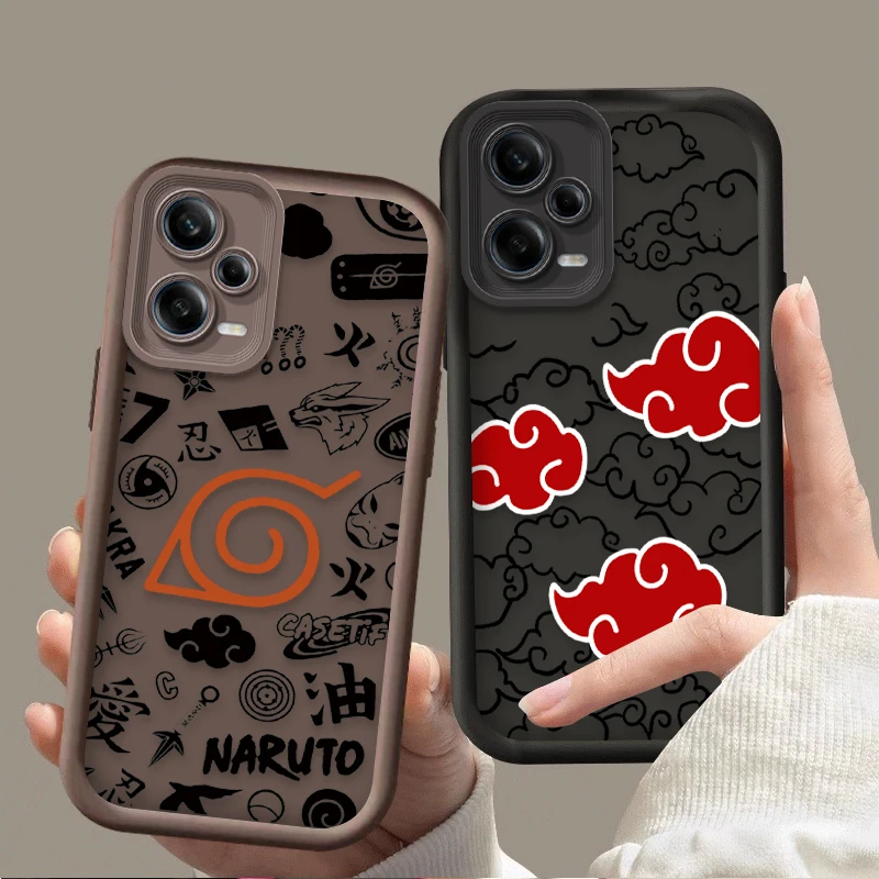 Funda de teléfono N-Narutos de Anime para Xiaomi Redmi Note 13 12 11 Pro Plus 4G 5G 12S 11S 10S 10 9 9S Redmi 14C 13C 12C A3 12 Funda