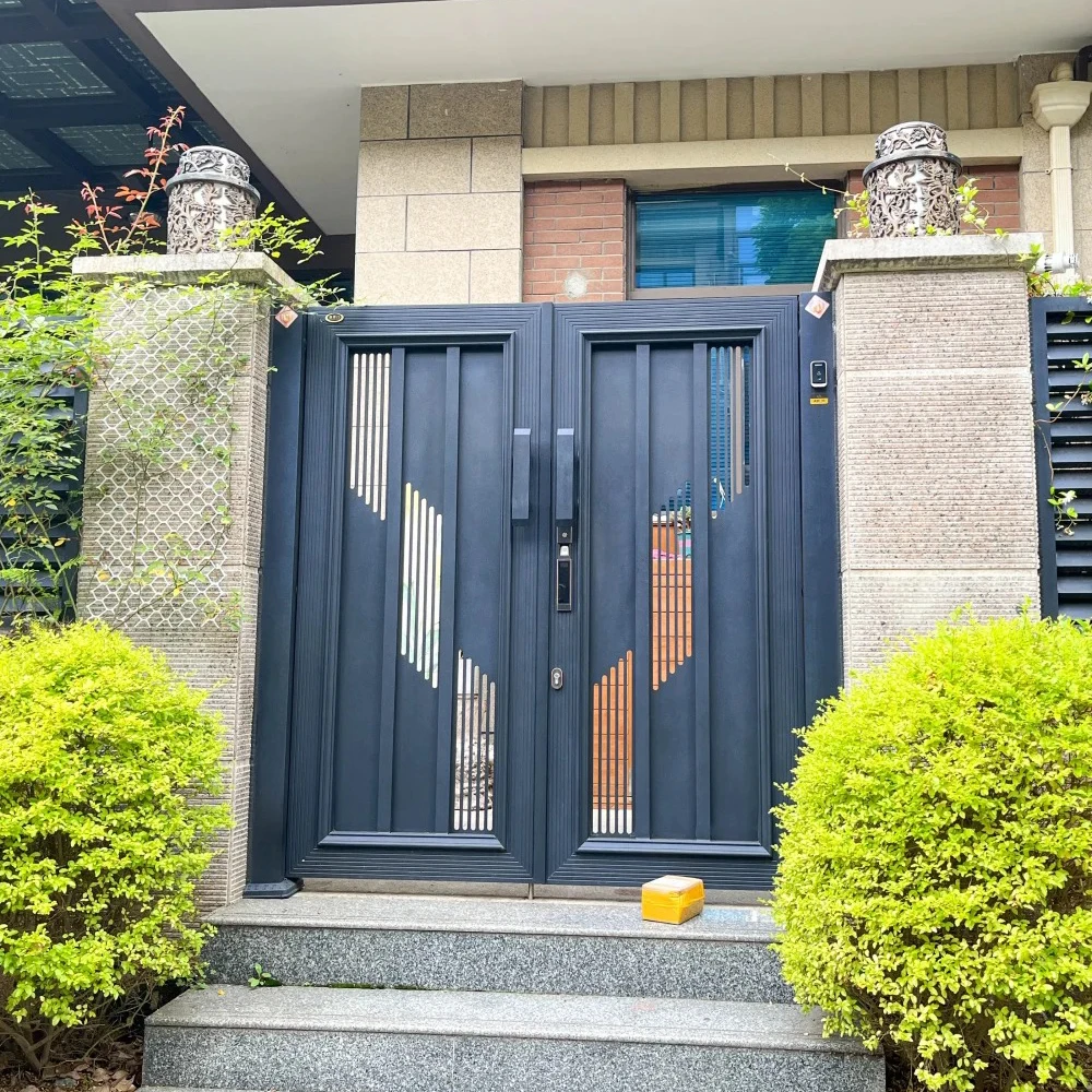 *& Reinforced Steel Front Door Security Entrance Apartment Main Exterior Metal Luxury Villa Double Leaf Fire Rated Soundproof