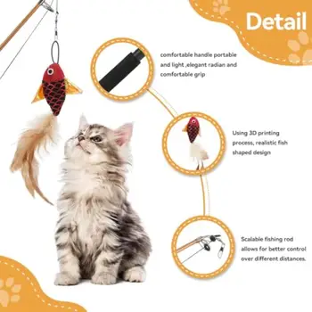 10 best sales Kedi balığı oltası - №5