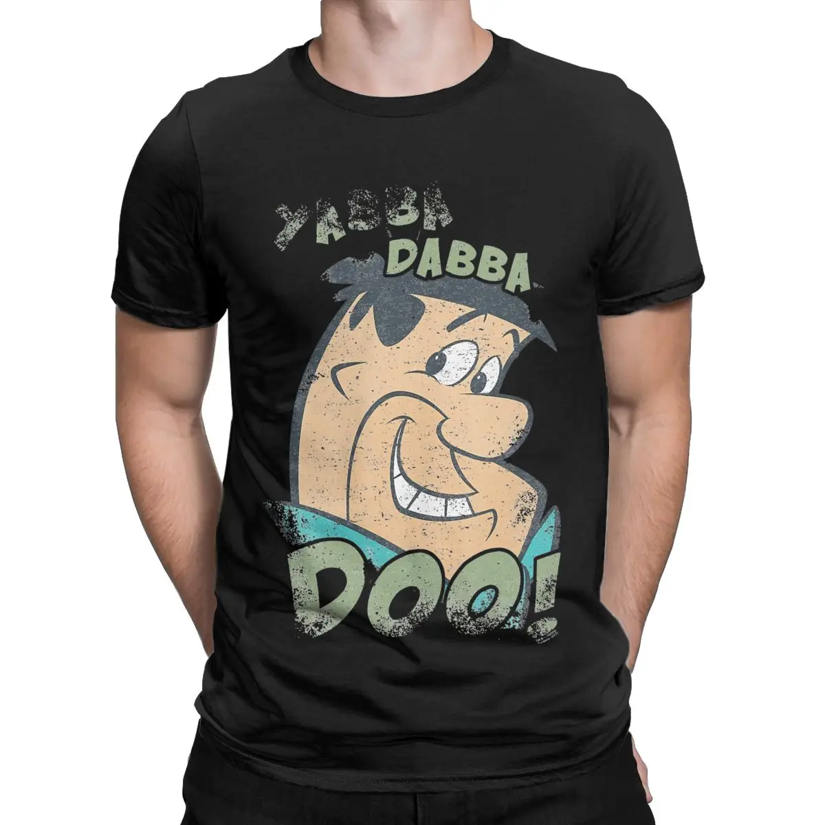 Summer The Flintstone Cartoon Anime Dabba Men Women T Shirts Apparel Awesome Tees T-Shirts 100% Cotton Gift Idea Clothes