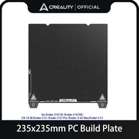 Original Creality PC Build Plate for CR-10 SE/Ender-3 S1/ Pro/Ender-3 V2 Neo/Ender-5 S1/ Ender-3 V3 SE/Ender-3 V3 KE 3d Printer