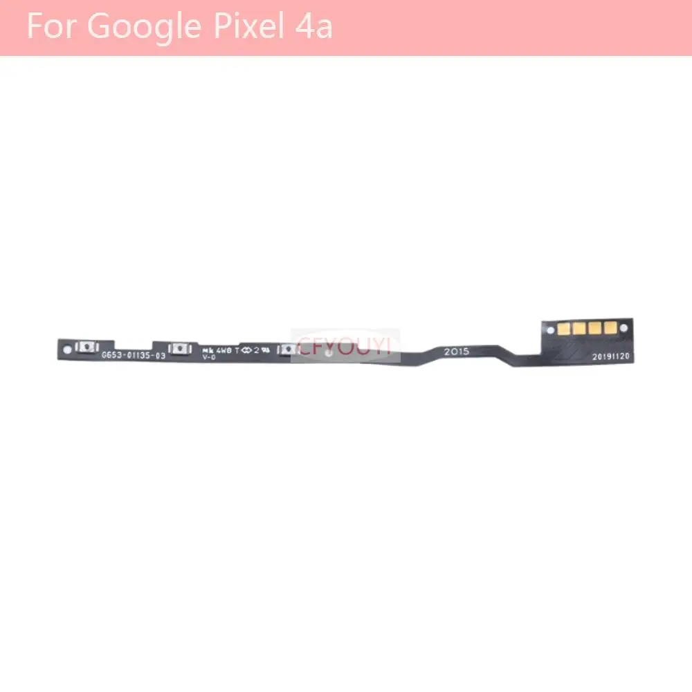 For Google Pixel 4a / Pixel4A 5G Power Button & Volume Button Flex Cable