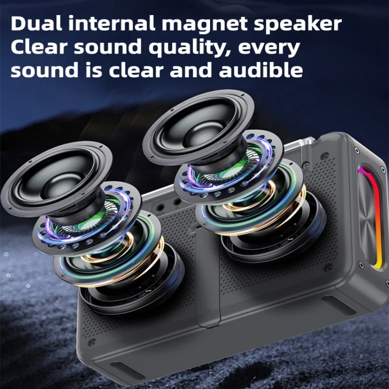 Old People Watch Play and Sing Play Machine Multifunctional Portable Video Machine Radio Square Dance Player for The Elderly