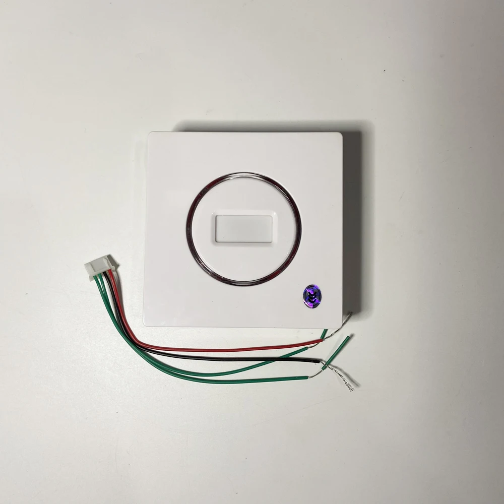 1Pcs 86*86mm Base Wire Infrared Detector 9-15Vdc Curtain PIR Motion Sensor NC/NO Dry Contact Signal Output