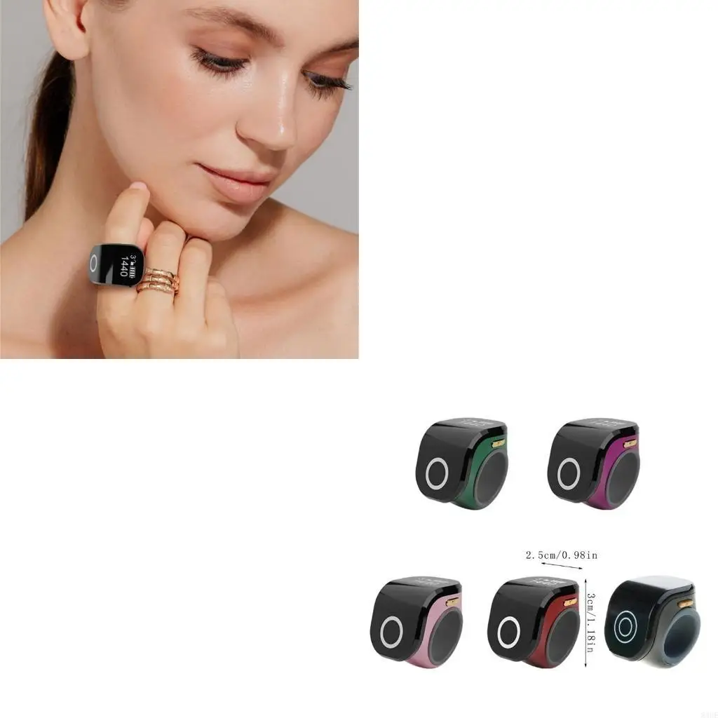 

Multifunctional Digital Counting Rings Convenient Tally Counter for Statistics 83CE