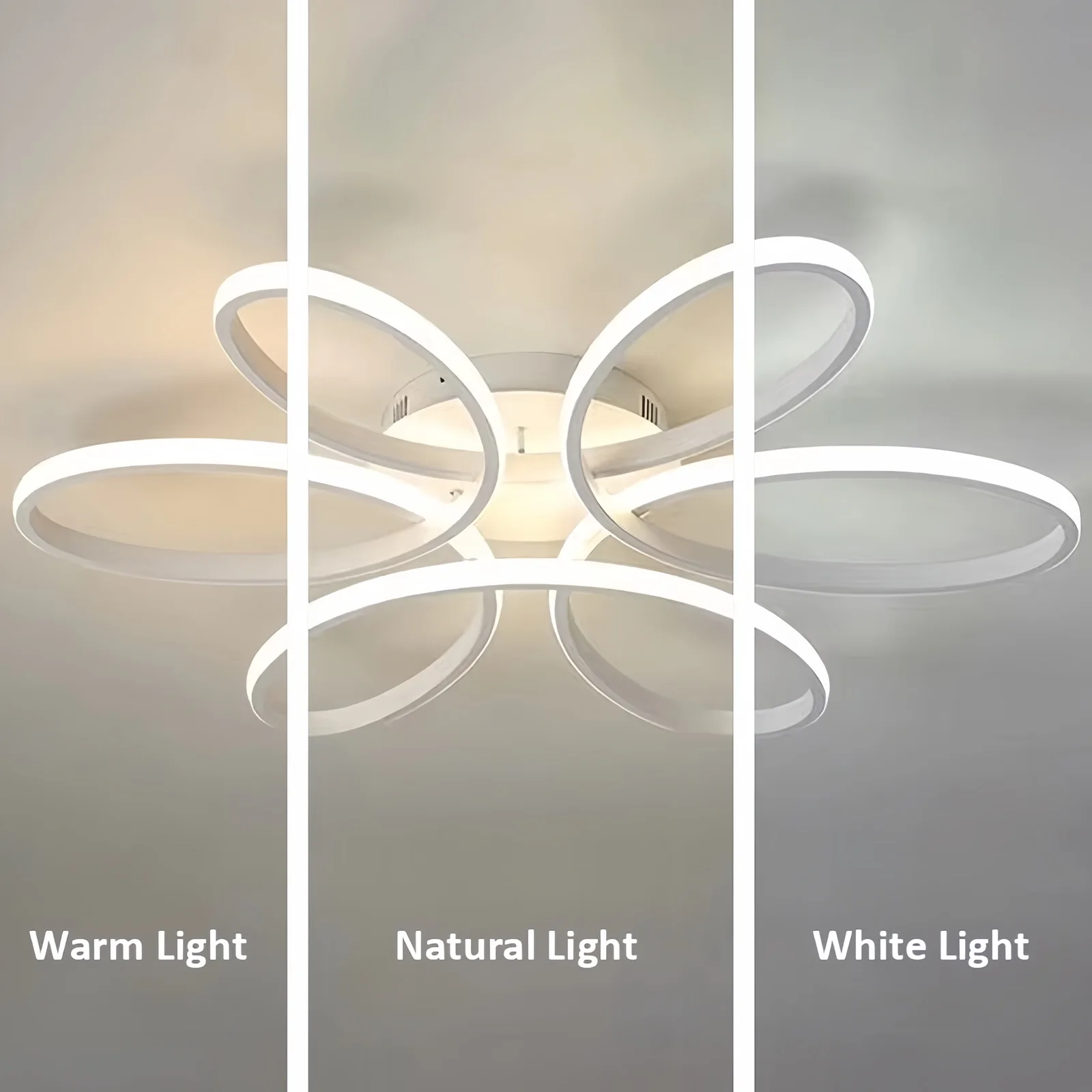 Потолочная люстра с низким полом, светодиодный светильник для поверхностного монтажа, золотой, белый цвет, 60 см, потолочный светильник, домашние светильники, 180-260 В, пульт дистанционного управления